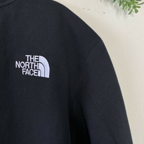 The North Face black series Spacer Knit black Crew sweatshirt small NWT - Picture 3 of 9
